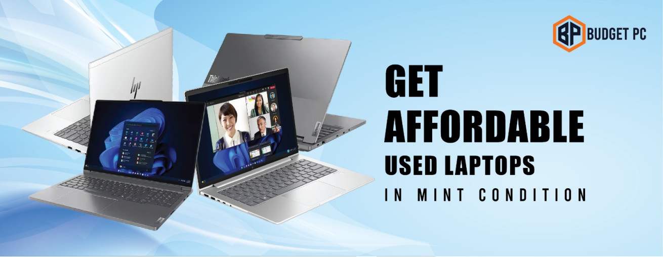 old laptop banner